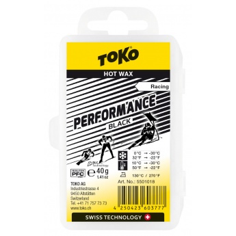 Toko Performance Hot Wax black 40g