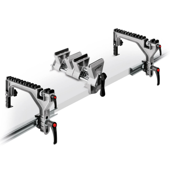 Ski Vise Double Ski Fixation Device