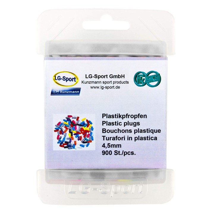 Plastic Plugs 900 pcs šedé
