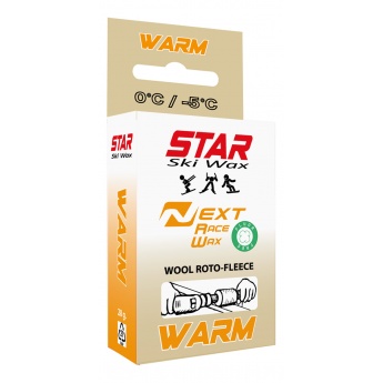 Star Ski Wax Next Block Race Wax warm 28g