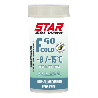 Star Ski Wax F40 Fluor Powder 30g