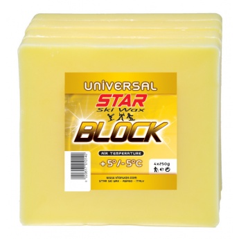 Star Ski Wax Block universal 4x250g