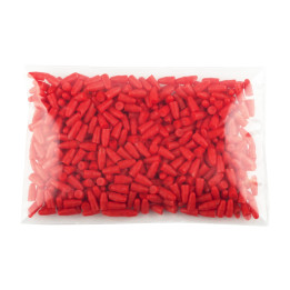 Plastic Plugs red 500 pcs