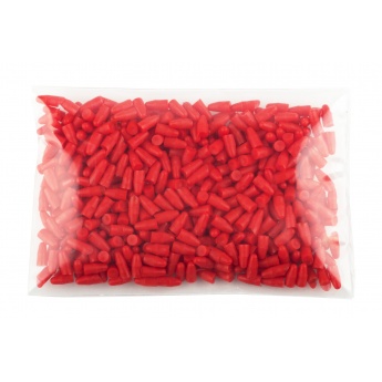 Hatchey Plastic Plugs red 500 pcs