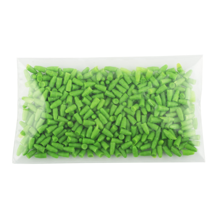 Plastic Plugs green 500 pcs