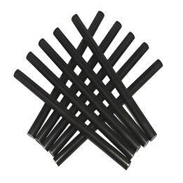 Poly Sticks 11,5 mm black 10pcs