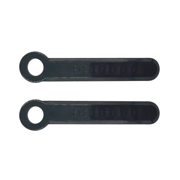 Adjusting Strap Straight Toe pair