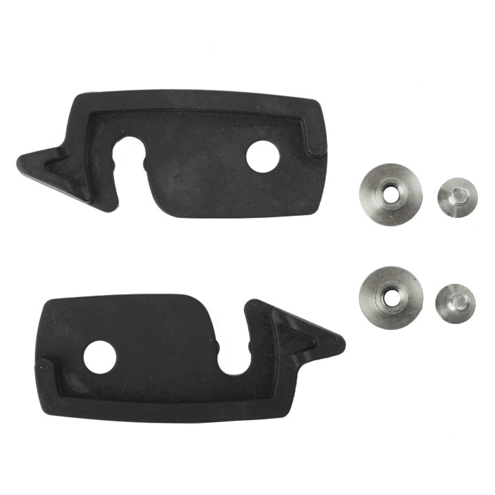 Splitboard Tip Tail Clips black pair