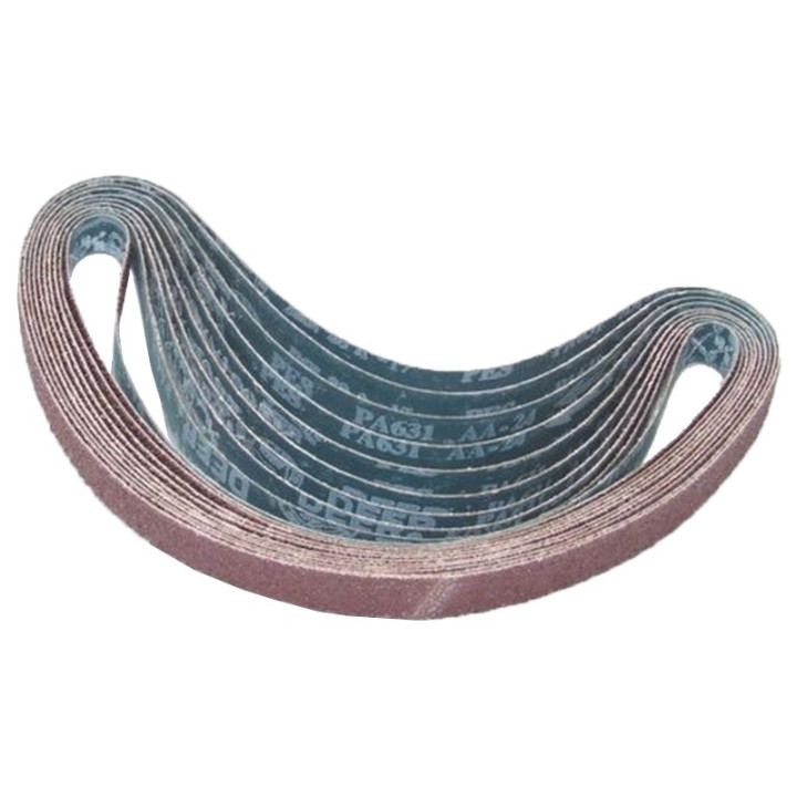 Abrasive belt 20 x 1200 roughness 080