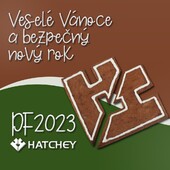 Krásné vánoce a šťastný nový rok Vám přeje team HATCHEY 🎄